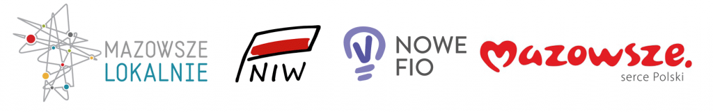 loga sponsorów: mazowsze lokalnie, niw, nowe fio i mazowsze