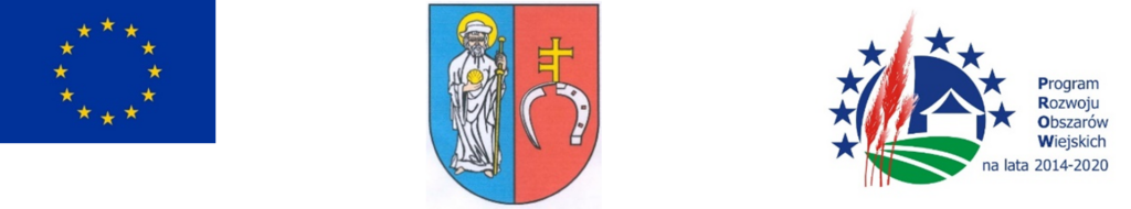 Logotyp Unii Europejskiej, Herb Gminy Jakubów, Logotyp Programu PROW na lata 2014-2020