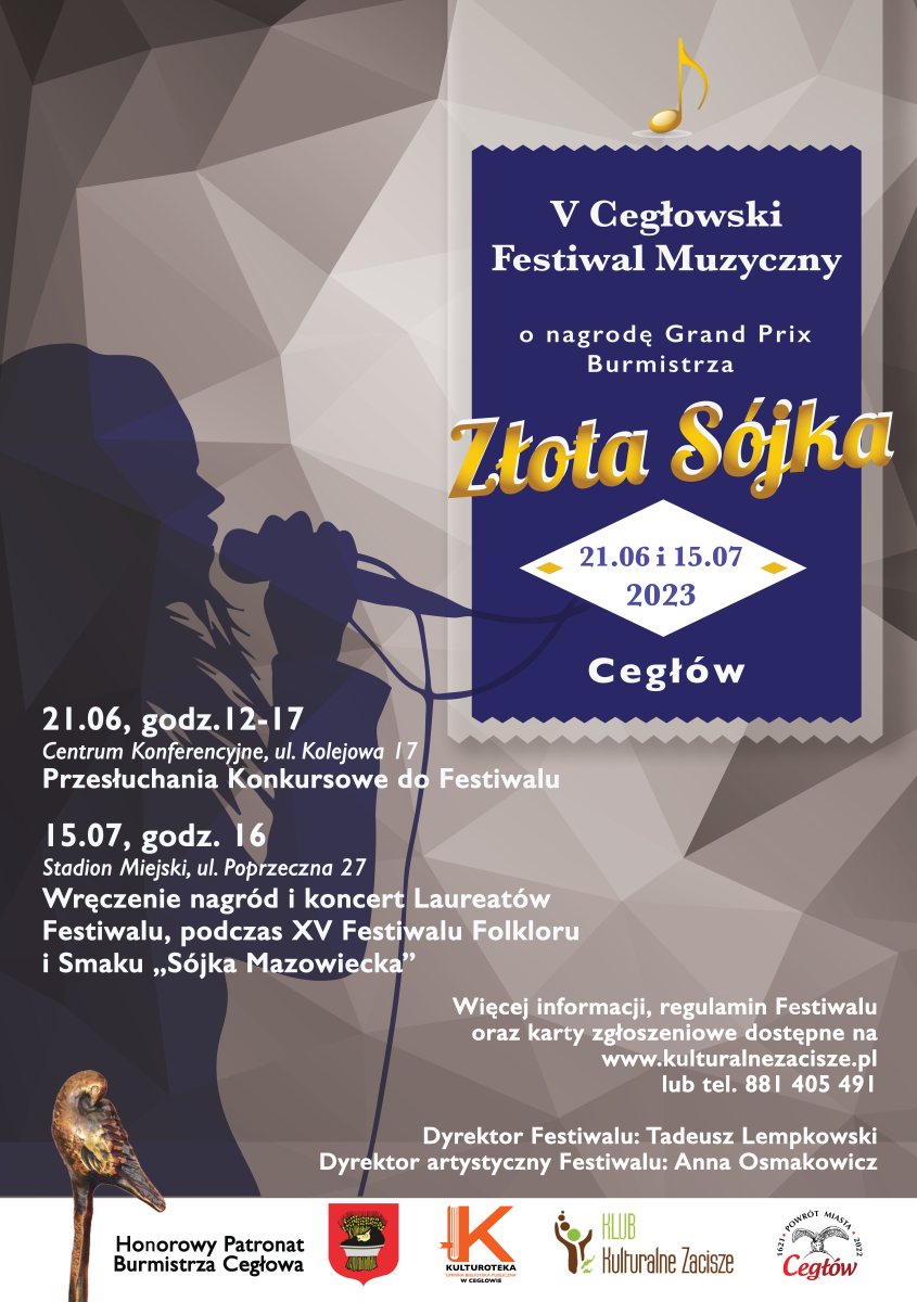 plakat z napisem Złota Sójka
