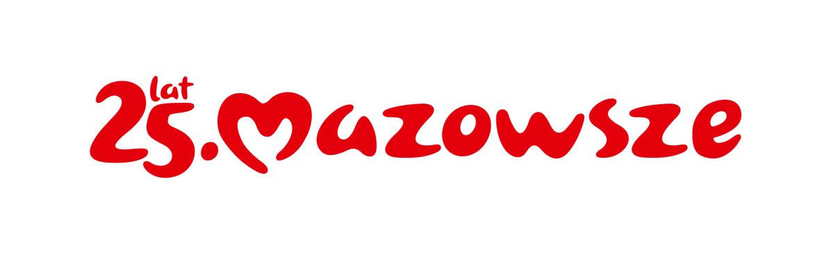 logo z napisen 25 lat mazowsze